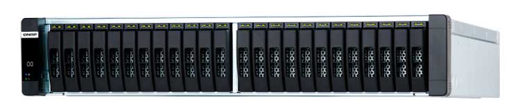 ES2486dc Qnap -  Enterprise Storage NAS ZFS 24 baias 384TB