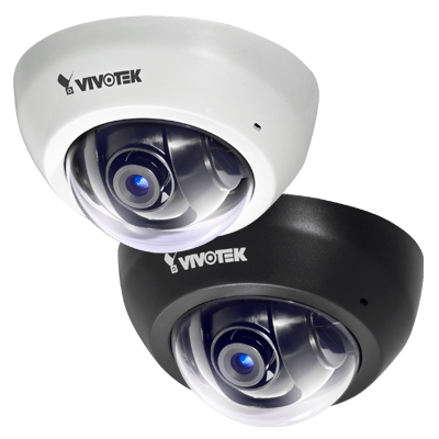 Câmera IP Full HD interna Dome Vivotek FD8166 PoE
