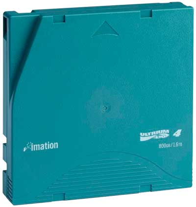 Fita LTO-4 Ultrium 800GB / 1,6TB Imation para drives IBM, HP e Dell