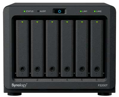 FS200T Synology - FlashStation Storage NAS 6 Bay