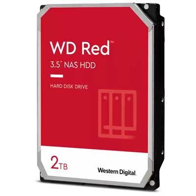 WD20EFAX WD - Hard Disk Interno 2TB 5400 RPM SATA 6Gb/s Red