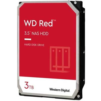 WD30EFAX WD - Hard Disk Interno 3TB 5400 RPM 6Gb/s SATA Red