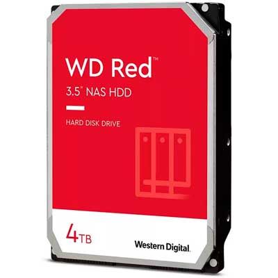 WD40EFAX WD - Hard Disk Interno Red 4TB 5400 RPM 6Gb/s SATA