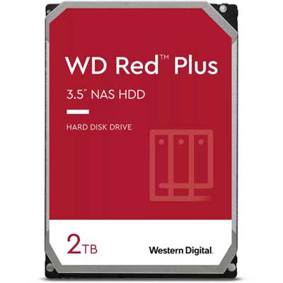 WD20EFZX WD - Hard Disk Interno 2TB SATA 5.400 RPM Red Plus