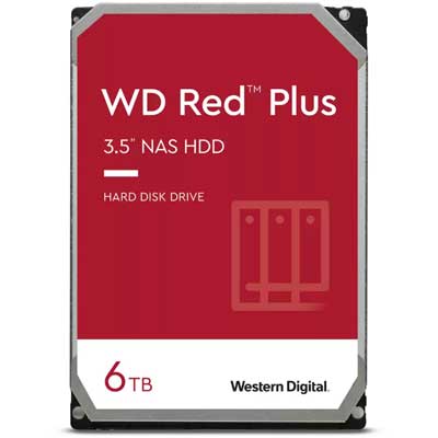 WD60EFZX WD - Hard Disk Interno 6TB SATA 5.640 RPM Red Plus
