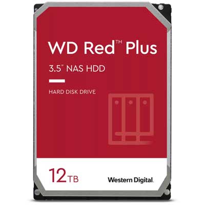 WD120EFBX WD - Hard Disk Interno 12TB SATA 7.200 RPM Red Plus