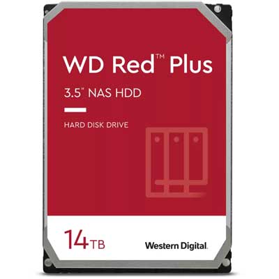 WD140EFGX WD - Hard Disk Interno 14TB SATA 7.200 RPM Red Plus