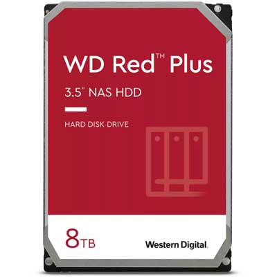 WD80EFZZ WD - Hard Disk Interno 8TB SATA 7.200 RPM Red Plus