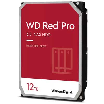 WD121KFBX WD - HD Interno 12TB SATA 6Gb/s 7.200 RPM Red Pro