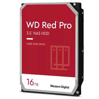 WD161KFGX WD - HD Interno 16TB SATA 6Gb/s 7.200 RPM Red Pro