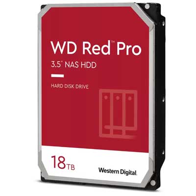 WD181KFGX WD - HD Interno 18TB SATA 6Gb/s 7.200 RPM Red Pro