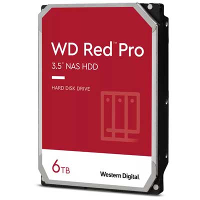 WD6003FFBX WD - HD Interno 6TB SATA 6Gb/s 7.200 RPM Red Pro