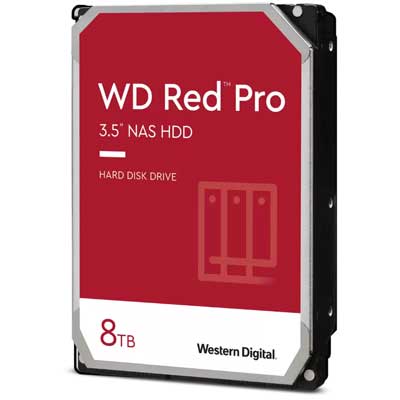 WD8003FFBX WD - HD Interno 8TB SATA 6Gb/s 7.200 RPM Red Pro