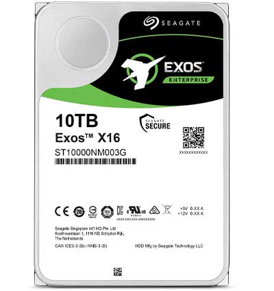 ST10000NM003G Seagate - HD Enterprise Exos X16 10TB SATA III