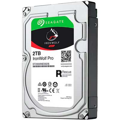 ST2000NE001 Seagate - HD Interno SATA 2TB 7200 rpm IronWolf Pro