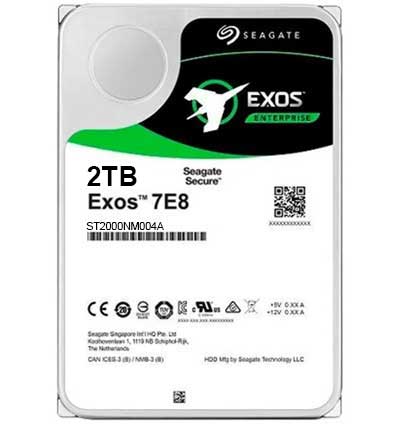 ST2000NM004A Seagate - HD Exos 7E8 2TB 7200 rpm Enterprise SAS