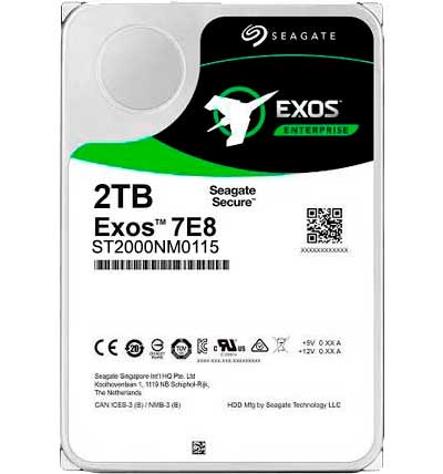 ST2000NM0115 Seagate - HD 2TB Enterprise Exos 7E8 7200 rpm SATA