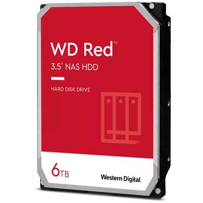 WD60EFAX WD - HD interno 6TB Red 5400 RPM 6Gb/s SATA