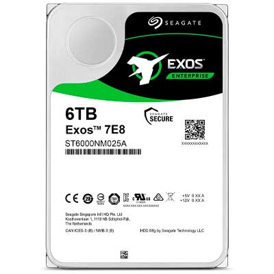 ST6000NM025A Seagate - HD 6TB Exos 7E8 7200 rpm Enterprise SATA