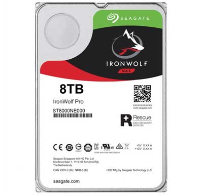 ST8000NE000 Seagate - HD Interno SATA 8TB 7200 rpm IronWolf Pro