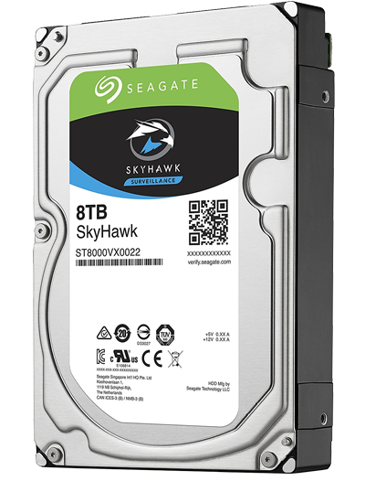 Seagate ST8000VX0022 - HD 8TB SATA 6Gb/s surveillance SkyHawk