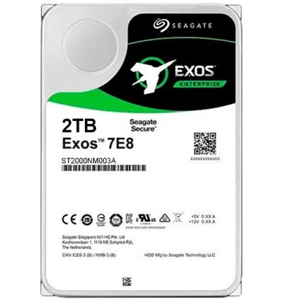 ST2000NM003A Seagate - HD Exos 7E8 2TB 7200 rpm Enterprise SAS