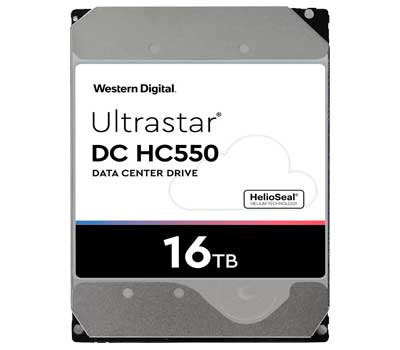 WUH721816AL5205 WD - HD Interno Ultrastar DC HC550 16TB SAS