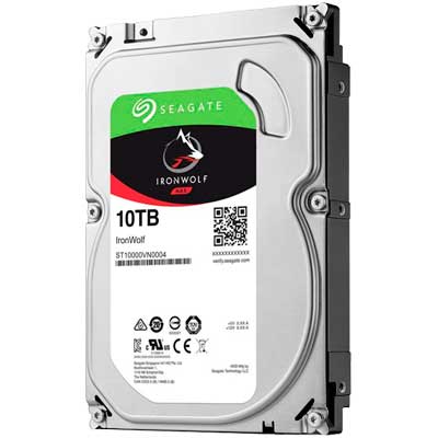 ST10000VN000 Seagate - HD SATA 10TB 7200 rpm IronWolf