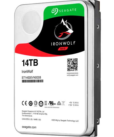 ST14000VN0008 Seagate - HD SATA 14TB 7200 rpm IronWolf