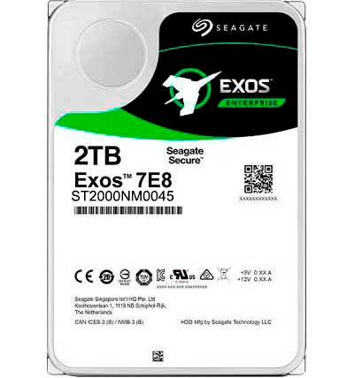 ST2000NM0045 Seagate - HD 2TB Enterprise Exos 7E8 7200 rpm SATA