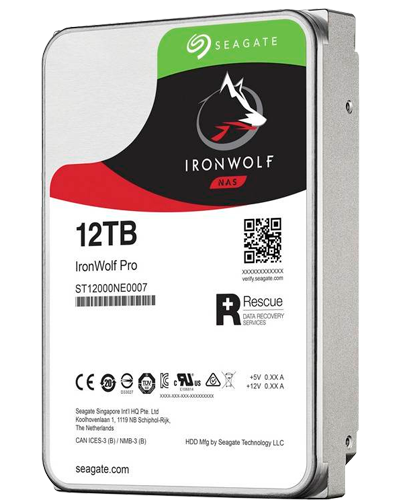HD Seagate 12TB - IronWolf Pro 7200RPM ST12000NE0007