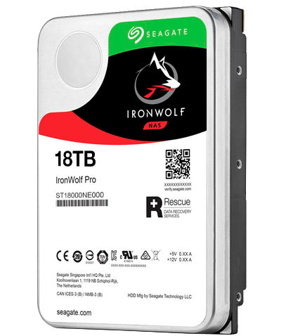 HD Seagate 18TB - IronWolf Pro 7200RPM ST18000NE000