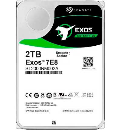 ST2000NM002A Seagate - HD Exos 7E8 7200 rpm 2TB Enterprise SATA