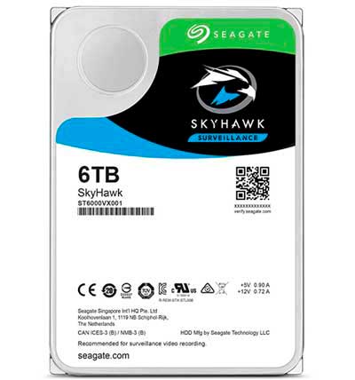 ST6000VX001 Seagate - HD Surveillance 6TB SATA SkyHawk