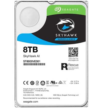 ST8000VE001 Seagate - HD SATA 8TB SkyHawk AI