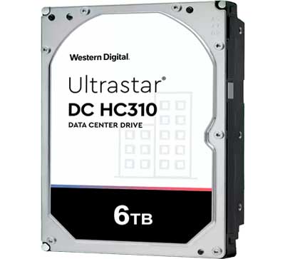 HUS726T6TAL5205 WD - HD Interno Ultrastar DC HC310 6TB SAS