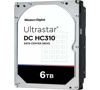 HUS726T6TAL5204 WD - HD Interno Ultrastar DC HC310 6TB SAS