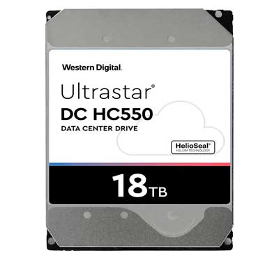 WUH721818AL5205 WD - HD Interno Ultrastar DC HC550 18TB SAS