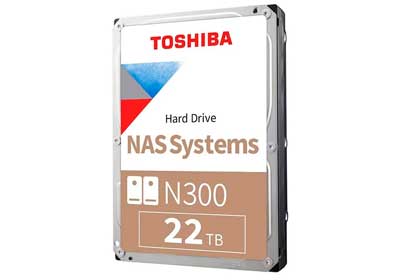 HDWG82CXZSTA 22TB Toshiba - N300 HD Interno NAS SATA