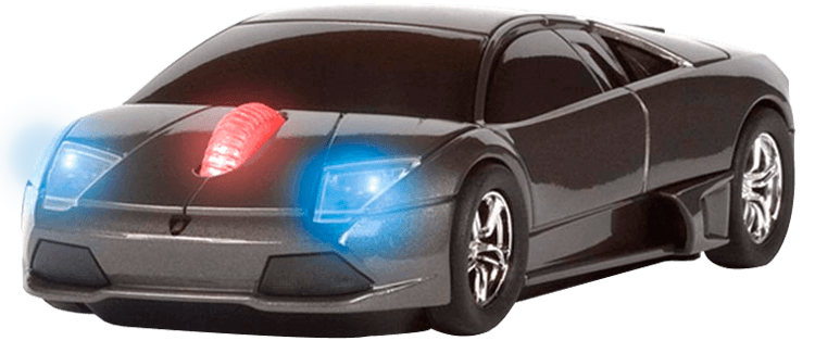 MOUSE WIRELESS LAMBORGHINI REVENTON CINZA - ROAD MICE