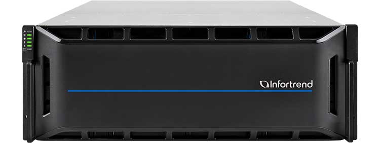 EonStor CS 4024G Infortrend - 4U Hybrid NAS 24 Bay p/ HDD SAS/SATA