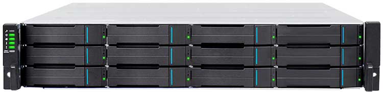 Infortrend ESGS 3012R Gen2 - Storage SAN/NAS 12 baias hot-swappable