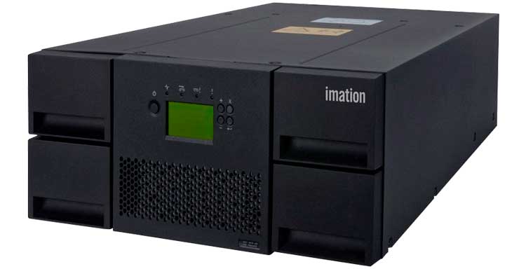 Autoloader SAS para 48 fitas LTO-5 até 144TB - Imation L1400