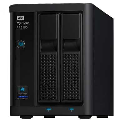 NAS Storage My Cloud Pro Series PR2100 16TB - WDBBCL0160JBK WD