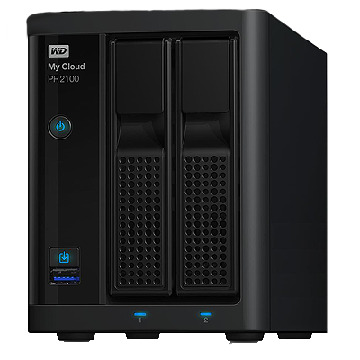 My Cloud Pro Series PR2100 4TB - WDBBCL0040JBK WD – Desktop NAS Storage