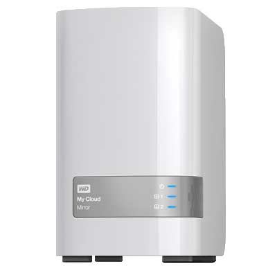 WD My Cloud Mirror 12TB - WDBWVZ0120JWT-NESN - Personal Cloud NAS