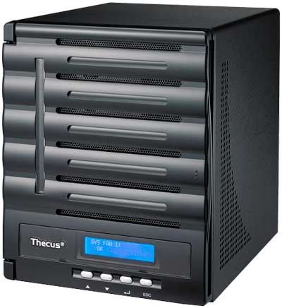 Thecus N5550 - NAS Storage até 50TB SATA