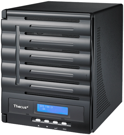 Thecus N5550 - NAS Storage até 50TB SATA