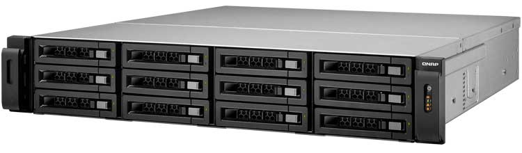 Storage 12 Baias Qnap, 12 Bay NAS para hard disks SATA Qnap