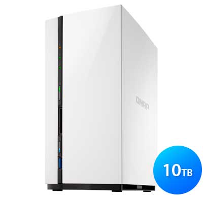 TS-228 Qnap - 2 bay NAS 10TB e Servidor DLNA 